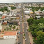 Avenida Sete de Setembro em Araranguá