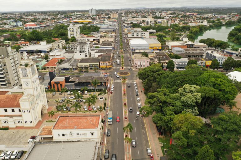 Avenida Sete de Setembro em Araranguá